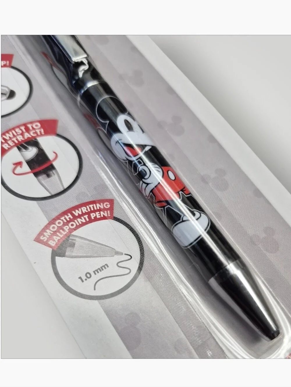 Mickey Mouse Character Stylus and Ballpoint Pen By Peachtree Playthings